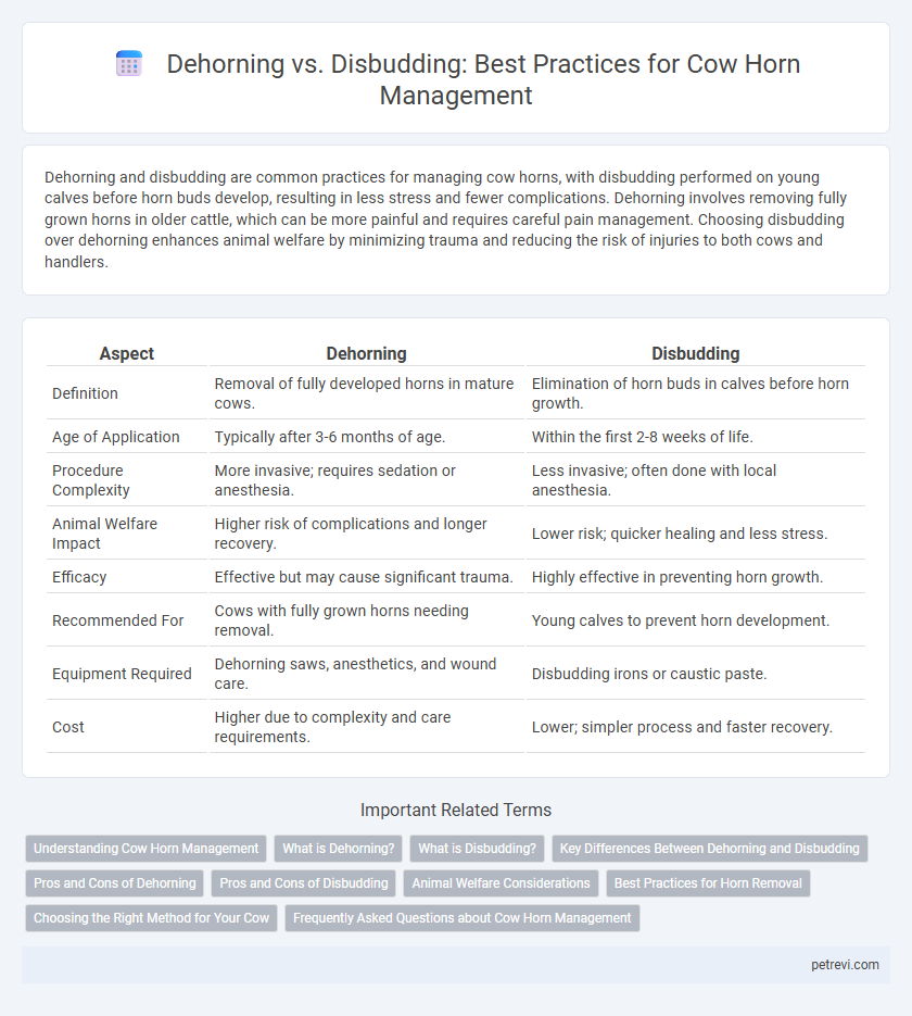 Dehorning vs. Disbudding: Best Practices for Cow Horn Management