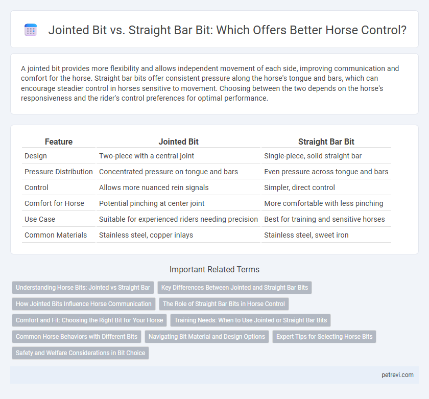 Jointed Bit vs. Straight Bar Bit: Which Offers Better Horse Control?
