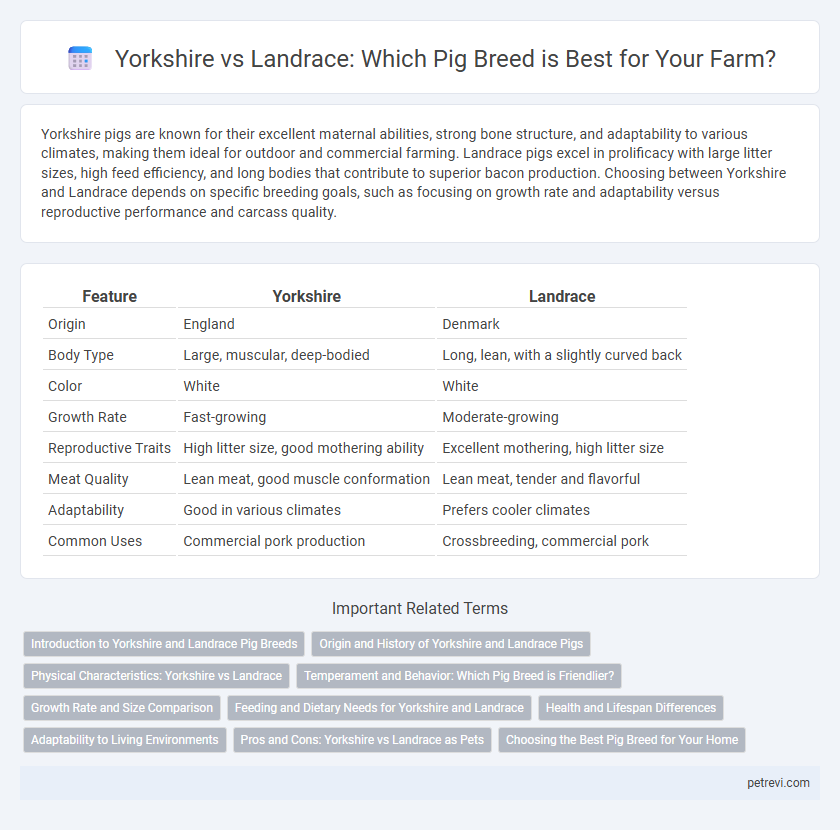 Yorkshire vs Landrace: Which Pig Breed is Best for Your Farm?