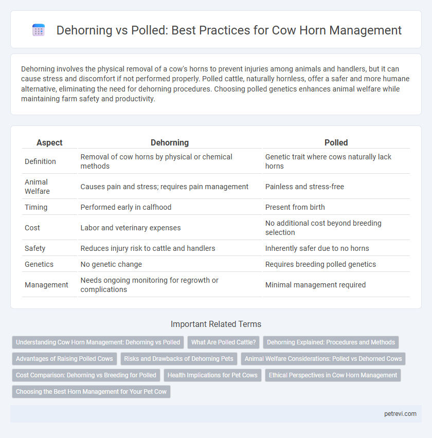 Dehorning vs Polled: Best Practices for Cow Horn Management