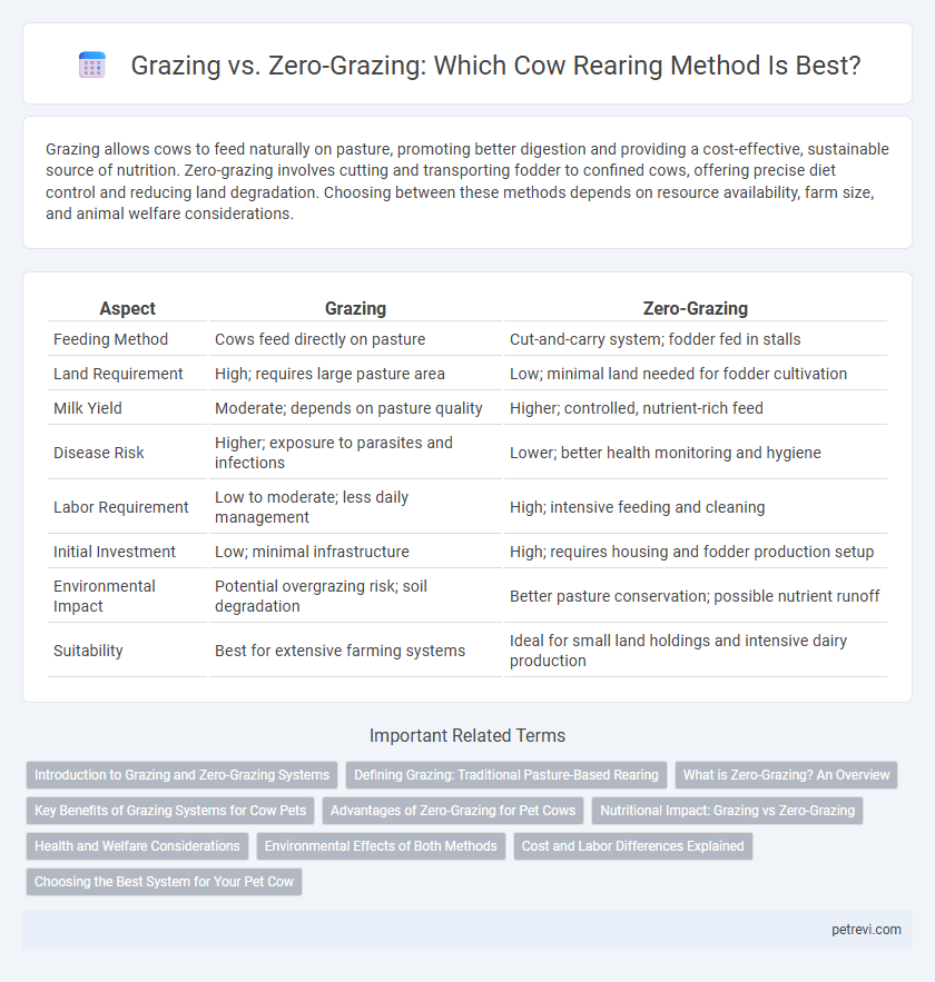 Grazing vs. Zero-Grazing: Which Cow Rearing Method Is Best?