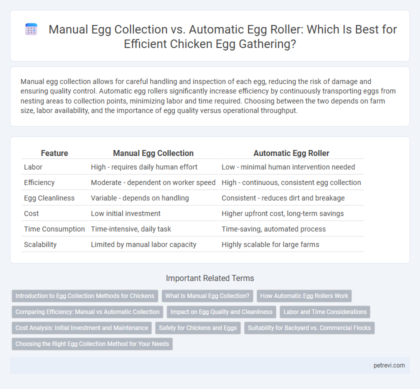 Manual Egg Collection vs. Automatic Egg Roller: Which Is Best for Efficient Chicken Egg Gathering?