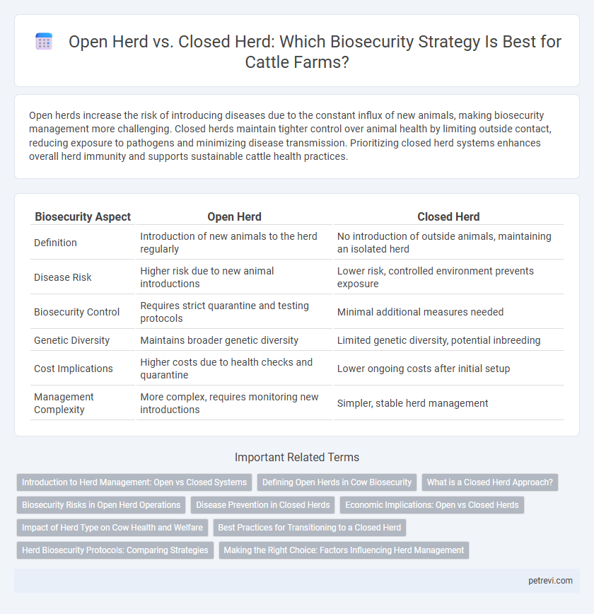 Open Herd vs. Closed Herd: Which Biosecurity Strategy Is Best for Cattle Farms?