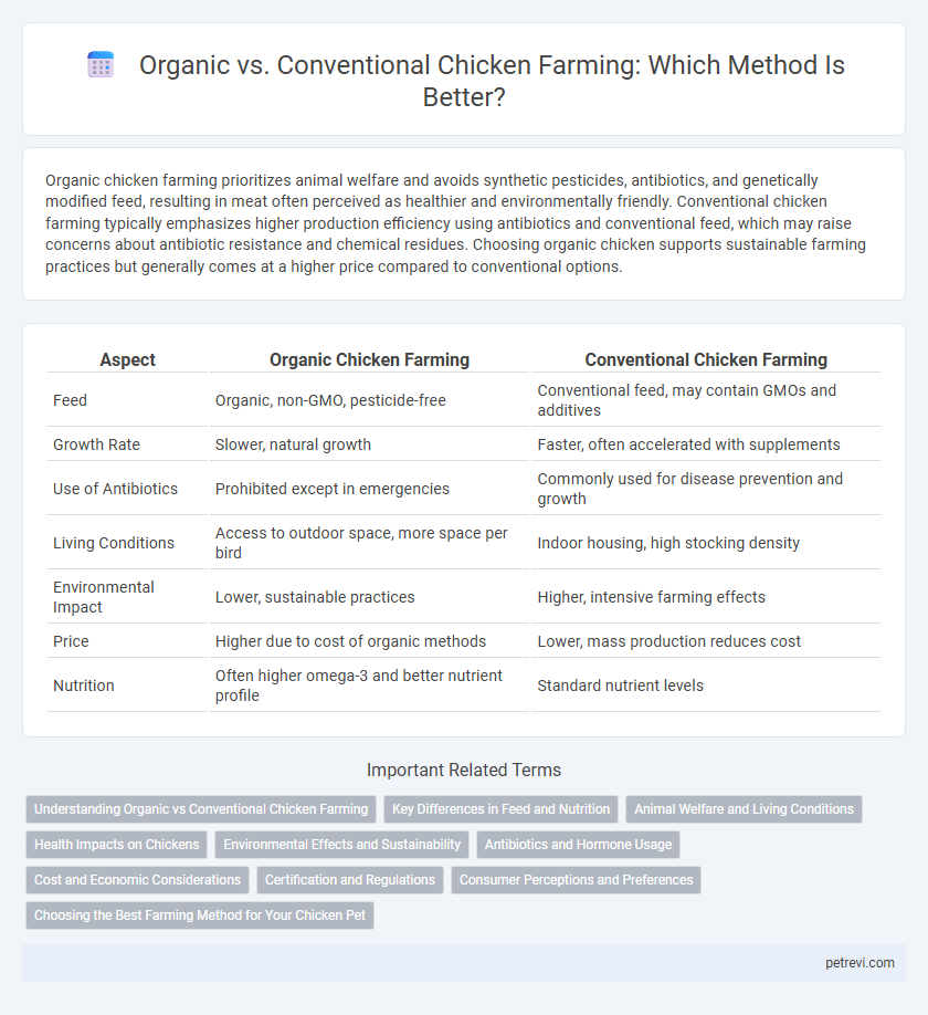 Organic vs. Conventional Chicken Farming: Which Method Is Better?