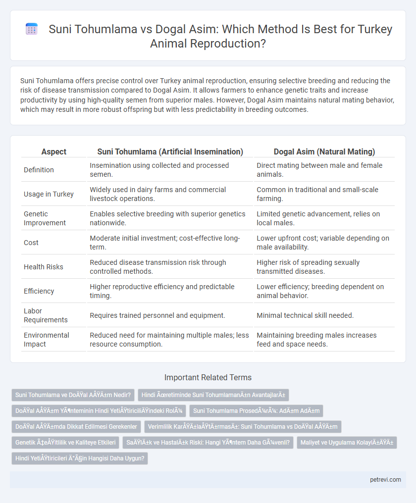 Suni Tohumlama vs Dogal Asim: Which Method Is Best for Turkey Animal Reproduction?