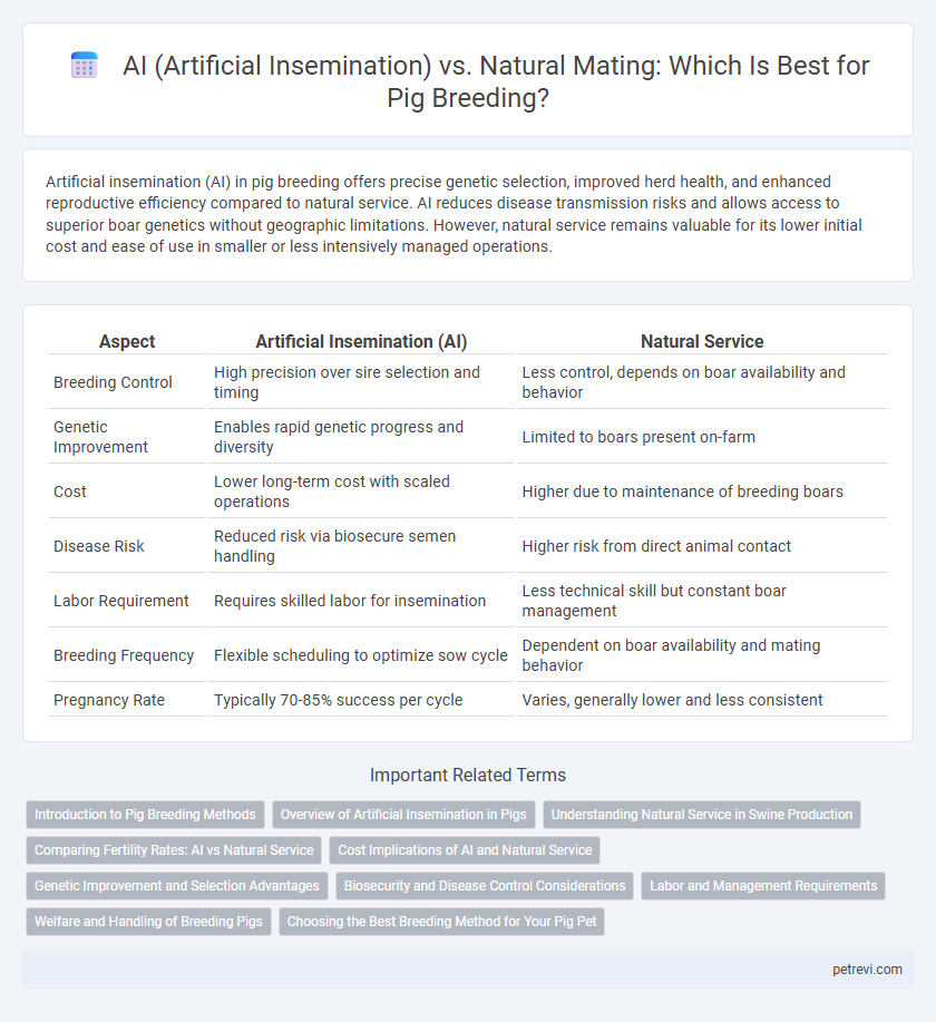AI (Artificial Insemination) vs. Natural Mating: Which Is Best for Pig Breeding?