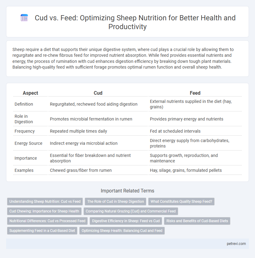Cud vs. Feed: Optimizing Sheep Nutrition for Better Health and Productivity