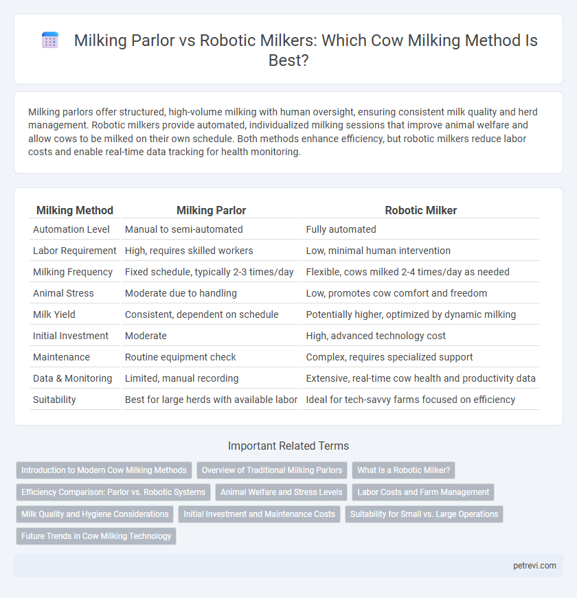 Milking Parlor vs Robotic Milkers: Which Cow Milking Method Is Best?