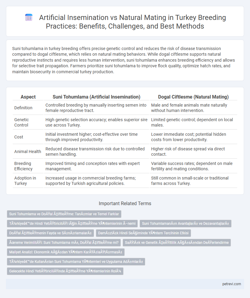 Artificial Insemination vs Natural Mating in Turkey Breeding Practices: Benefits, Challenges, and Best Methods