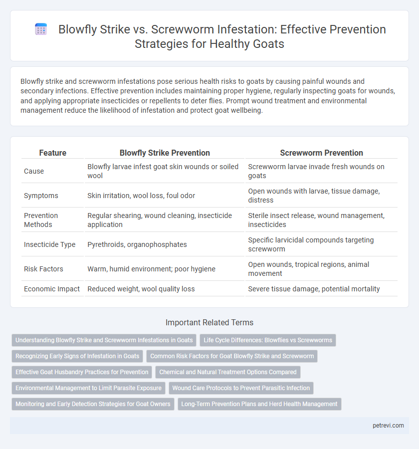 Blowfly Strike vs. Screwworm Infestation: Effective Prevention Strategies for Healthy Goats