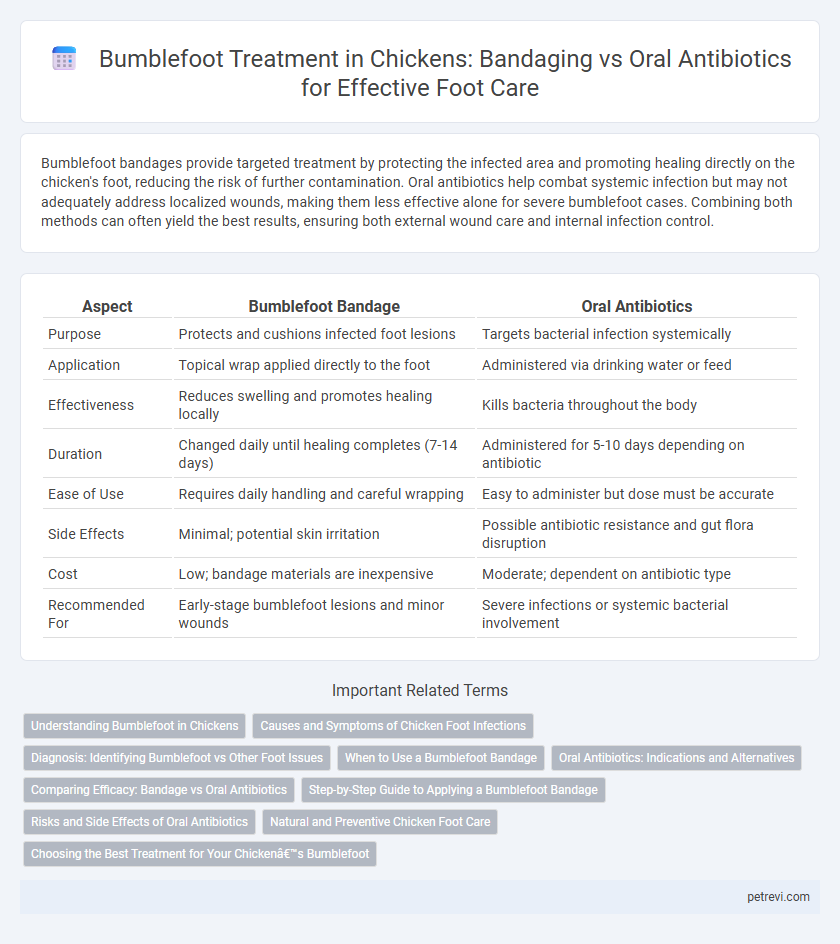 Bumblefoot Treatment in Chickens: Bandaging vs Oral Antibiotics for Effective Foot Care
