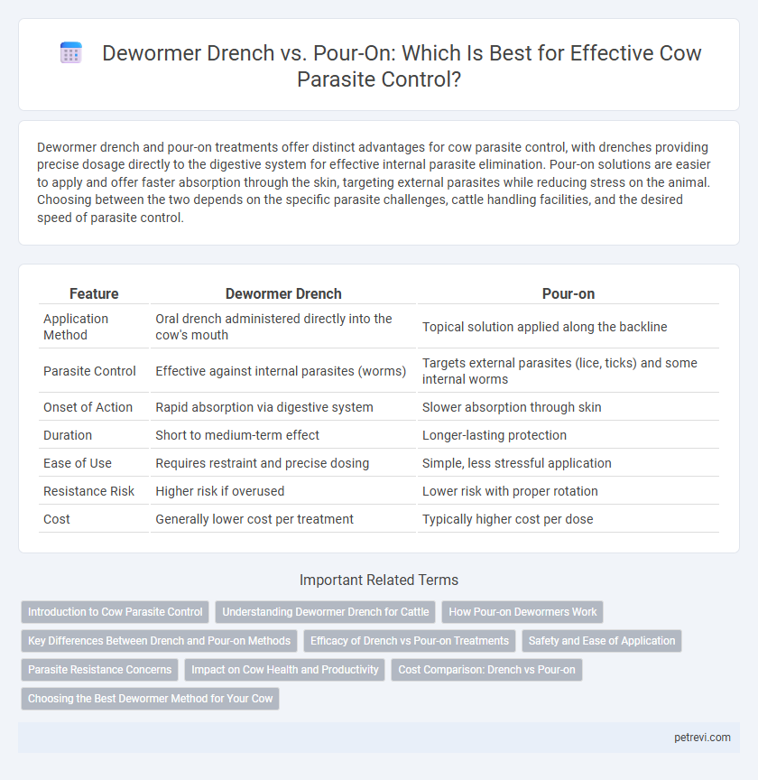 Dewormer Drench vs. Pour-On: Which Is Best for Effective Cow Parasite Control?