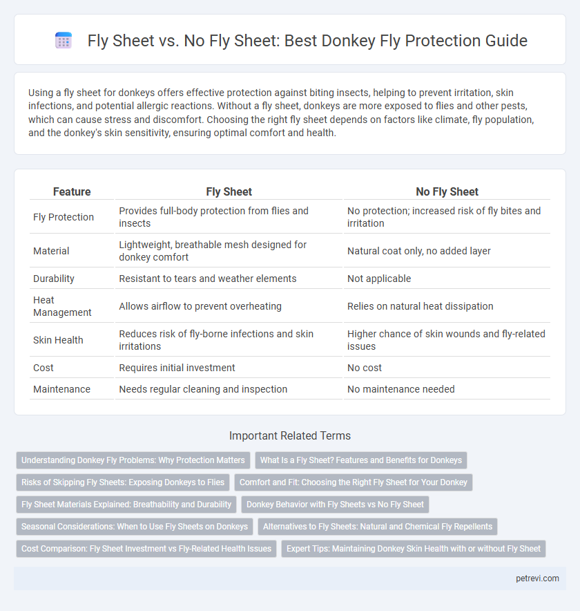 Fly Sheet vs. No Fly Sheet: Best Donkey Fly Protection Guide