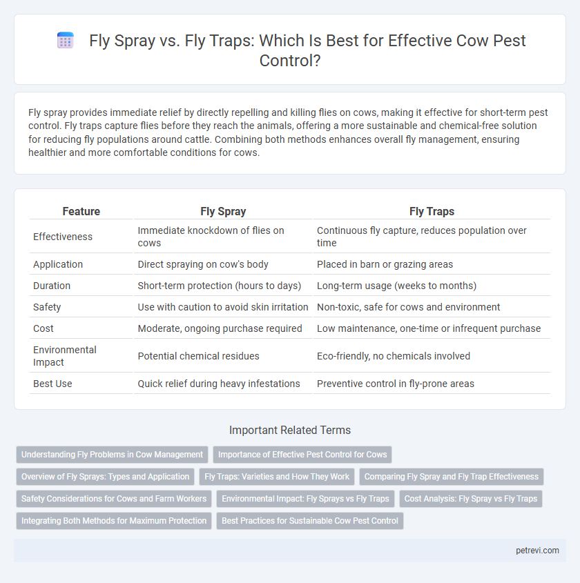 Fly Spray vs. Fly Traps: Which Is Best for Effective Cow Pest Control?