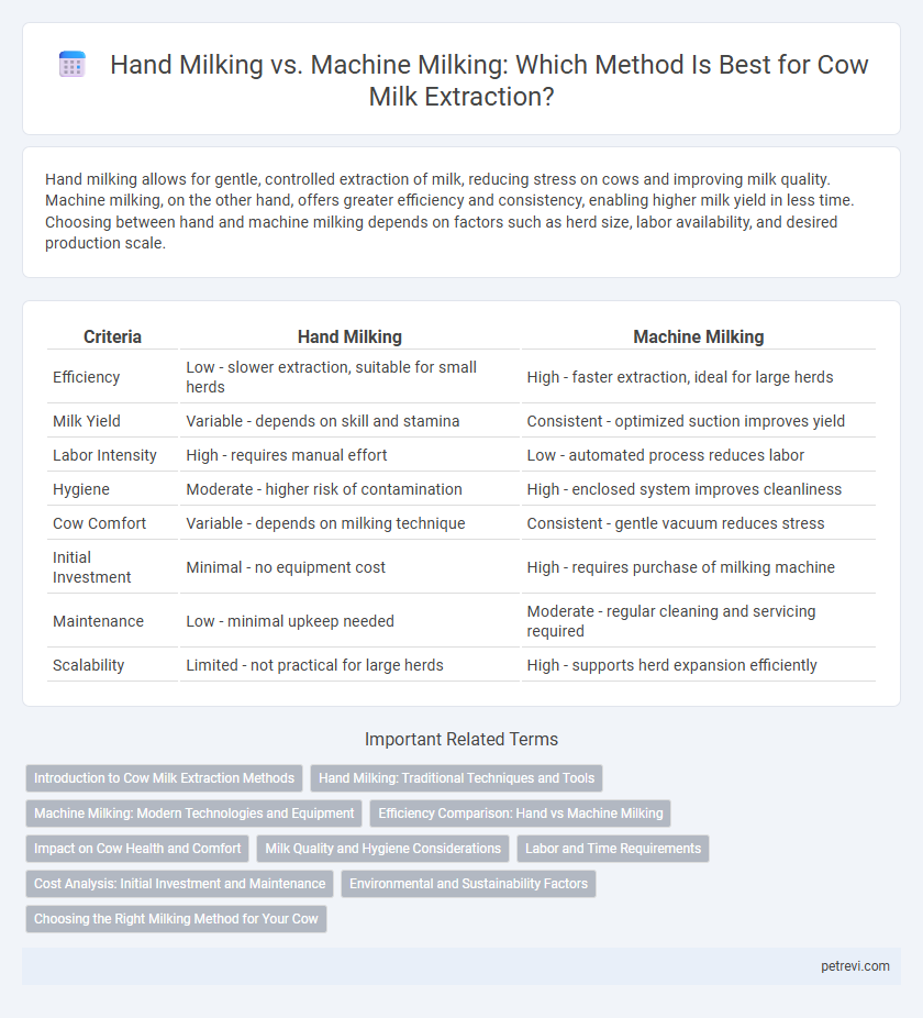Hand Milking vs. Machine Milking: Which Method Is Best for Cow Milk Extraction?