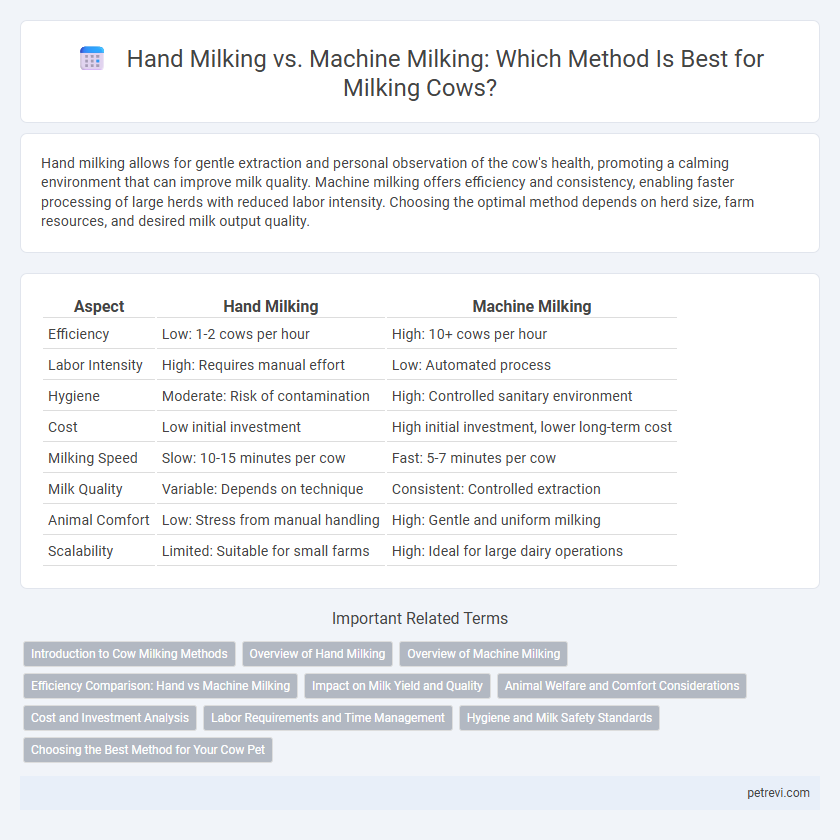Hand Milking vs. Machine Milking: Which Method Is Best for Milking Cows?