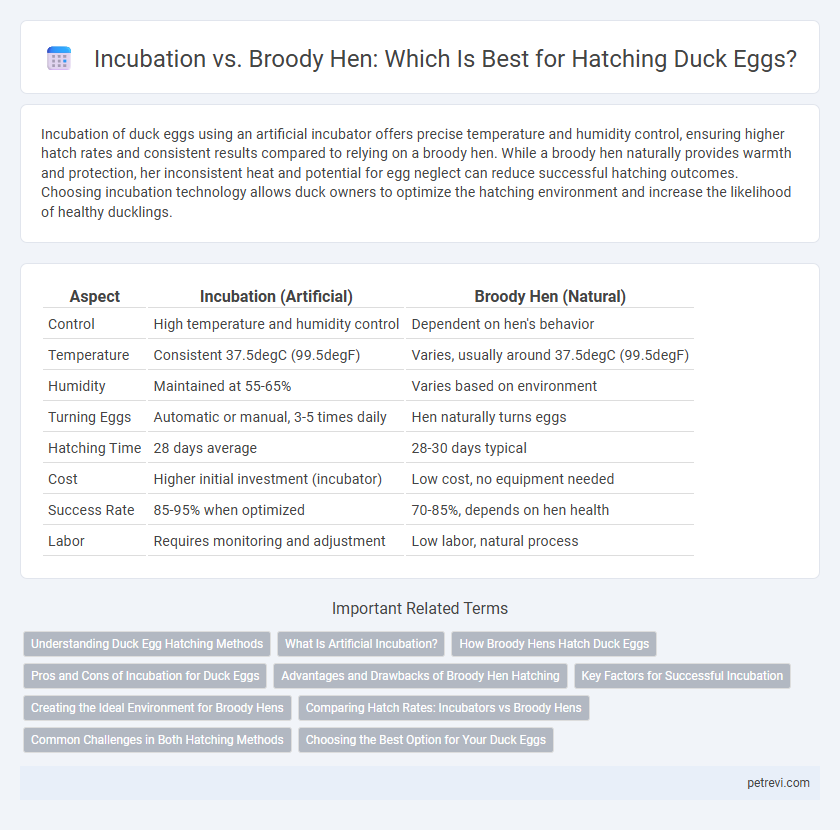 Incubation vs. Broody Hen: Which Is Best for Hatching Duck Eggs?