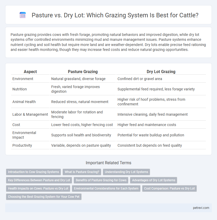 Pasture vs. Dry Lot: Which Grazing System Is Best for Cattle?
