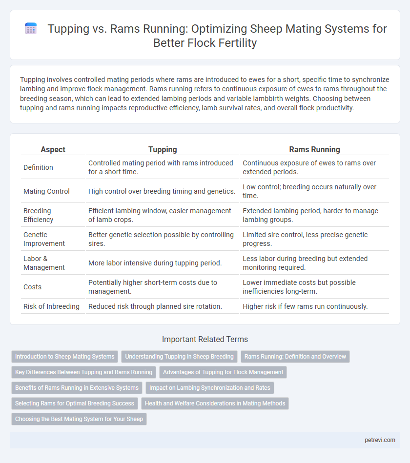 Tupping vs. Rams Running: Optimizing Sheep Mating Systems for Better Flock Fertility