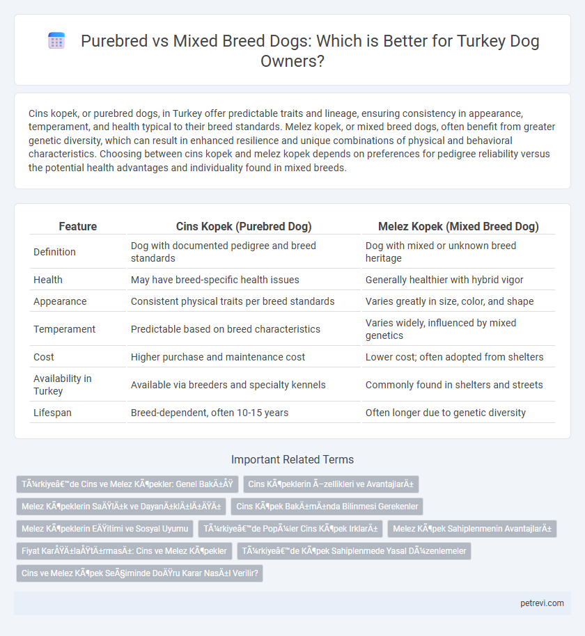 Purebred vs Mixed Breed Dogs: Which is Better for Turkey Dog Owners?