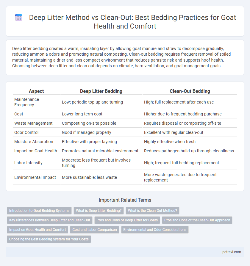 Deep Litter Method vs Clean-Out: Best Bedding Practices for Goat Health and Comfort