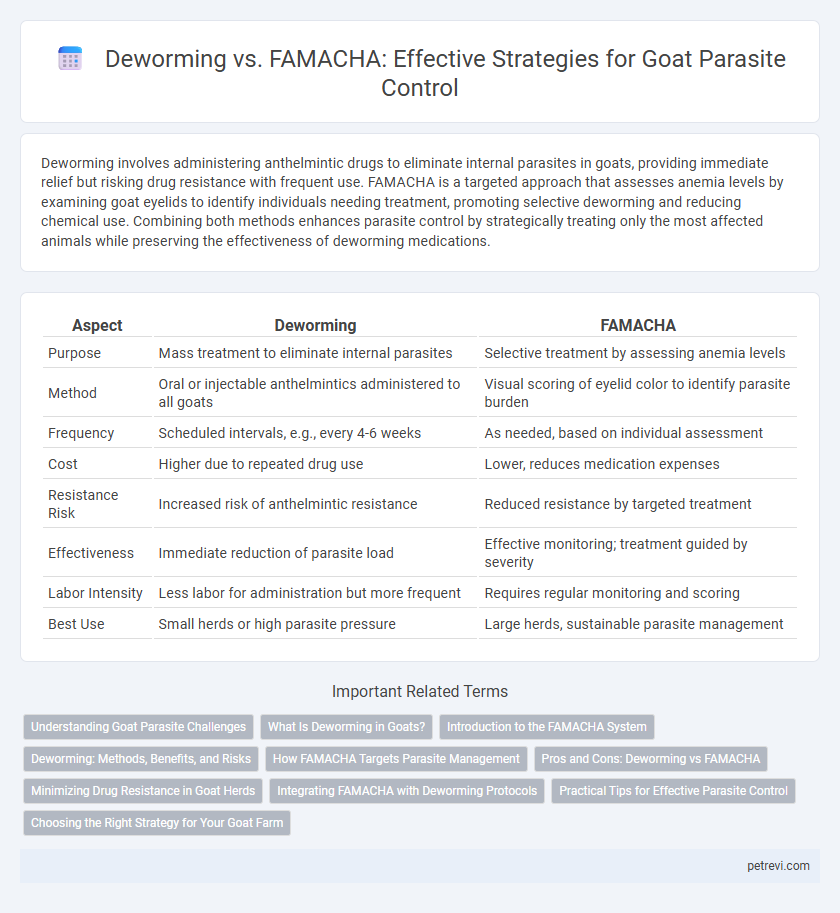 Deworming vs. FAMACHA: Effective Strategies for Goat Parasite Control