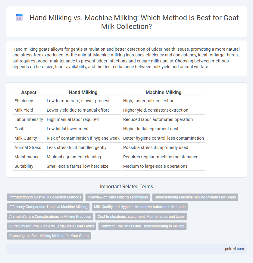 Hand Milking vs. Machine Milking: Which Method Is Best for Goat Milk Collection?