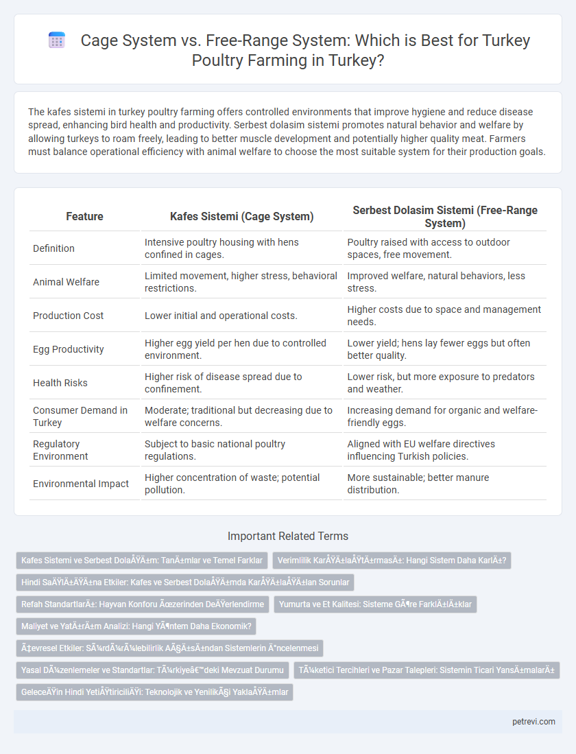Cage System vs. Free-Range System: Which is Best for Turkey Poultry Farming in Turkey?