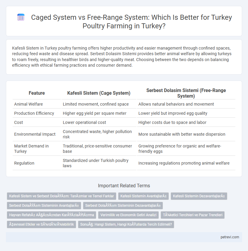 Caged System vs Free-Range System: Which Is Better for Turkey Poultry Farming in Turkey?