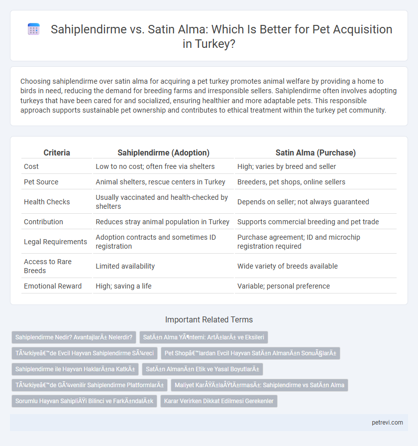 Sahiplendirme vs. Satin Alma: Which Is Better for Pet Acquisition in Turkey?