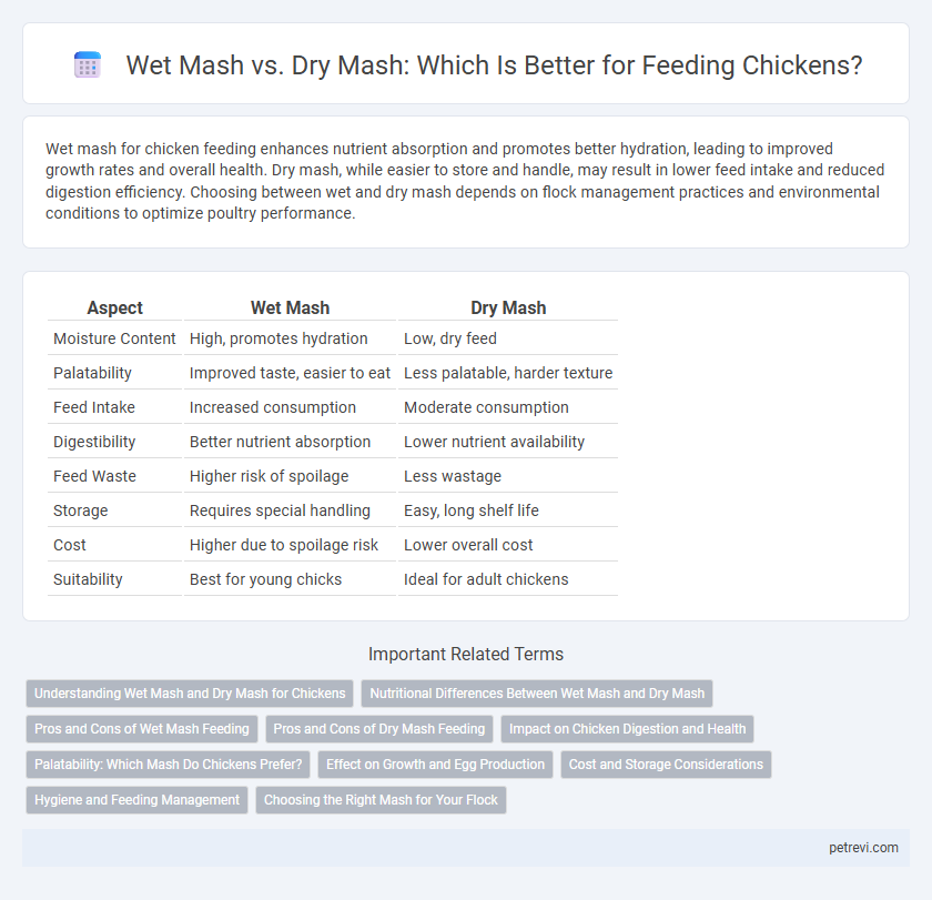 Wet Mash vs. Dry Mash: Which Is Better for Feeding Chickens?