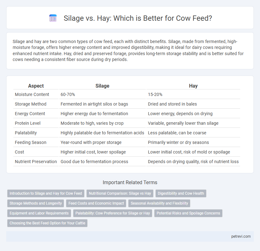 Silage vs. Hay: Which is Better for Cow Feed?