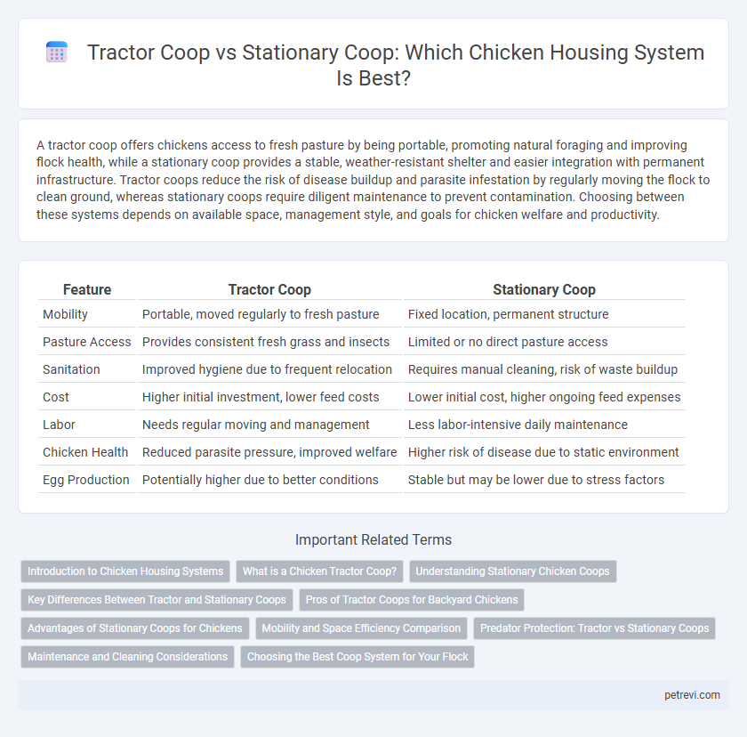 Tractor Coop vs Stationary Coop: Which Chicken Housing System Is Best?